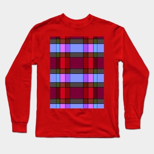 Vintage 1950's Checker pattern Long Sleeve T-Shirt